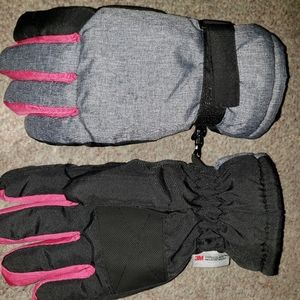 Athletech 3M Thinsulate Insulated Ski Gloves - Med